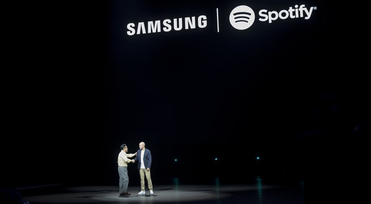 Samsung geht Kooperation mit Spotify ein